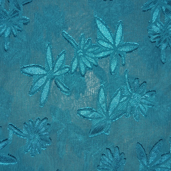 Vintage LANE BRYANT Green Sheer Peignoir Robe [F5] - Picture 2 of 5